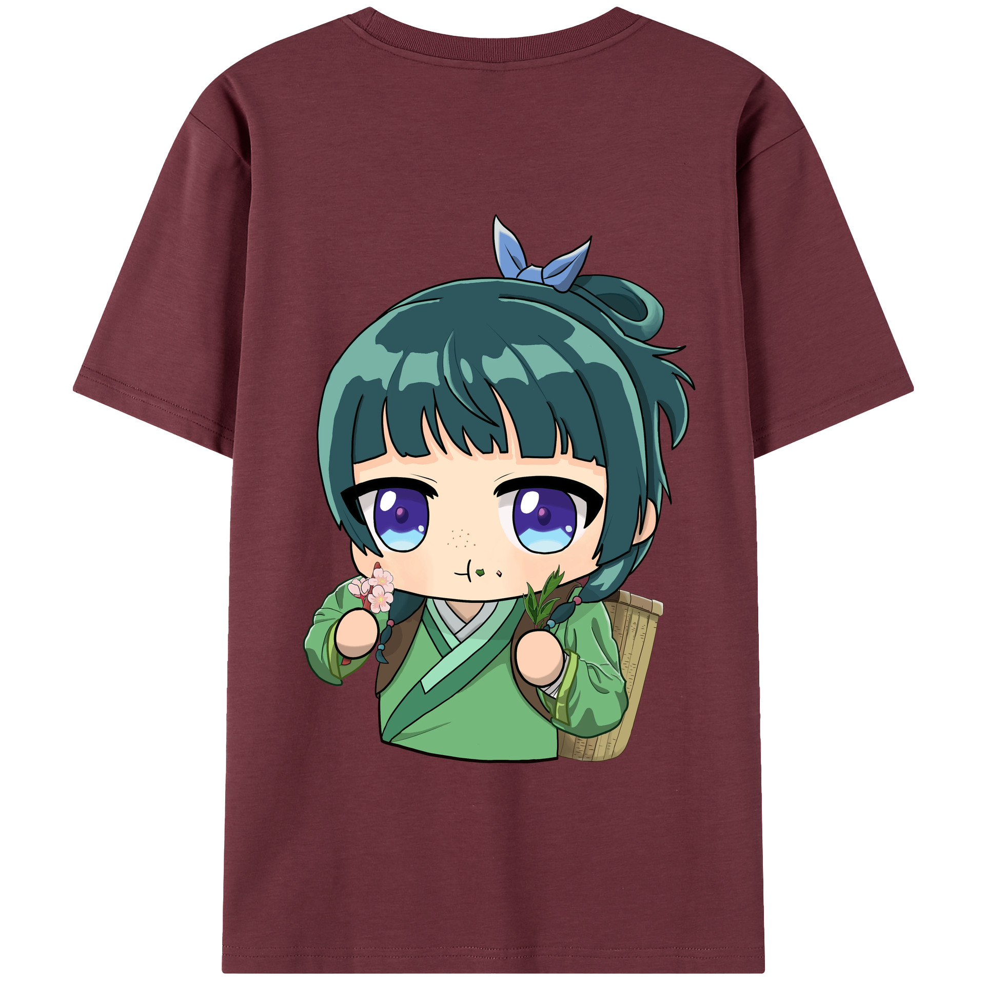 （画像用） 薬屋のひとりごと The Apothecary Diaries 綿100％半袖Tシャツ（背面プリント）